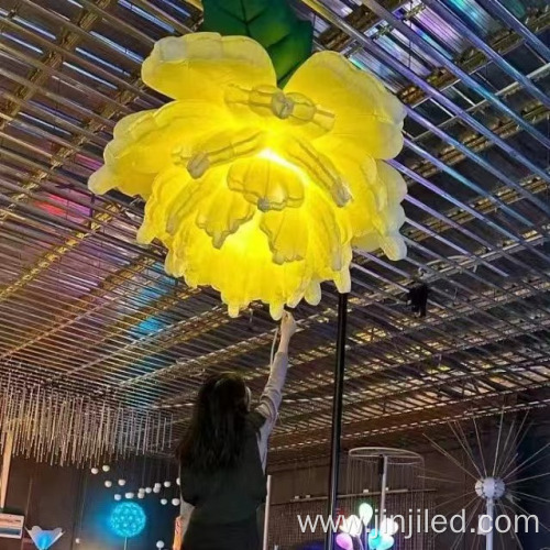 LED Human Interactive Induction Flower Light